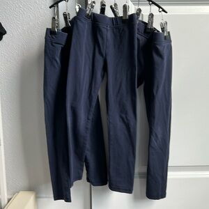 3 pair Navy 4-5 T Crewcuts by JCrew leggings